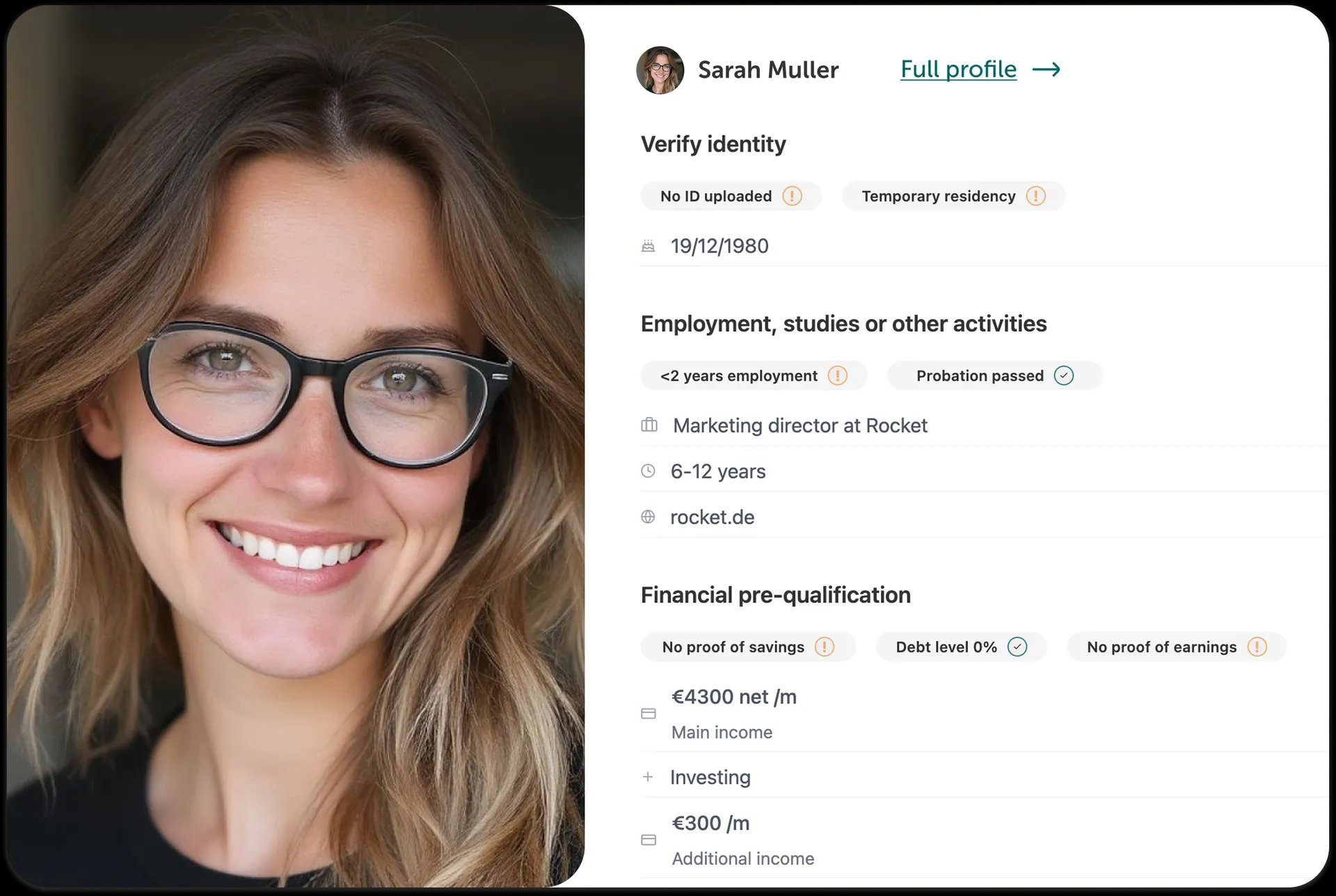 Buyer pre-qualification